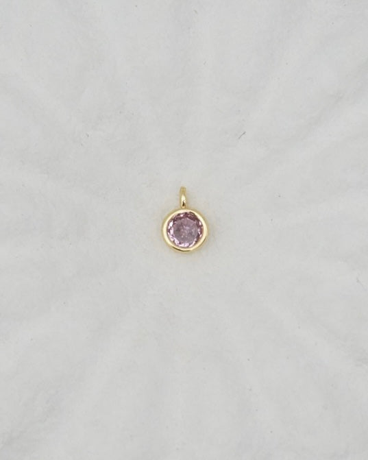 Pink Zircon Pendant