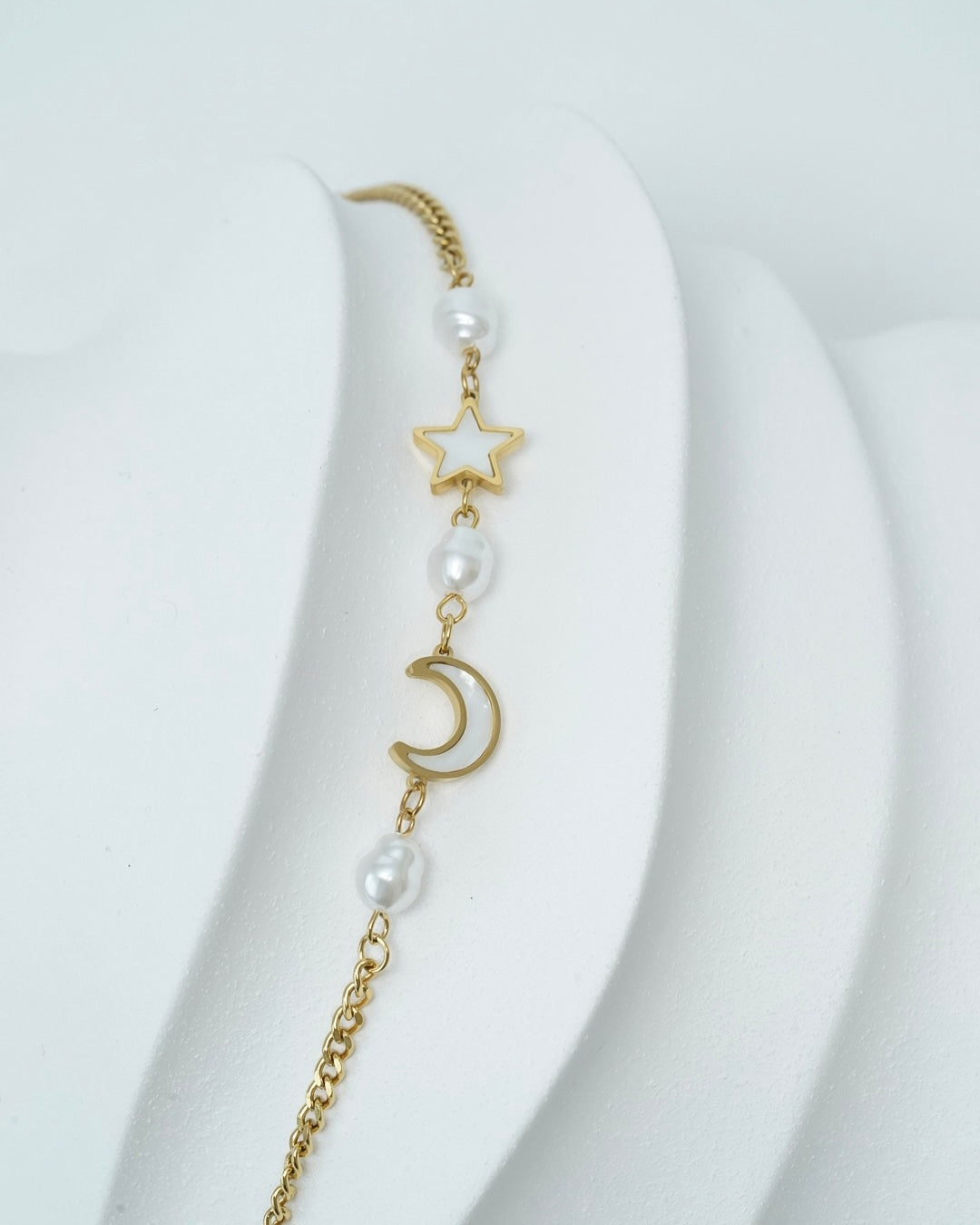 Moon & Stars Anklet