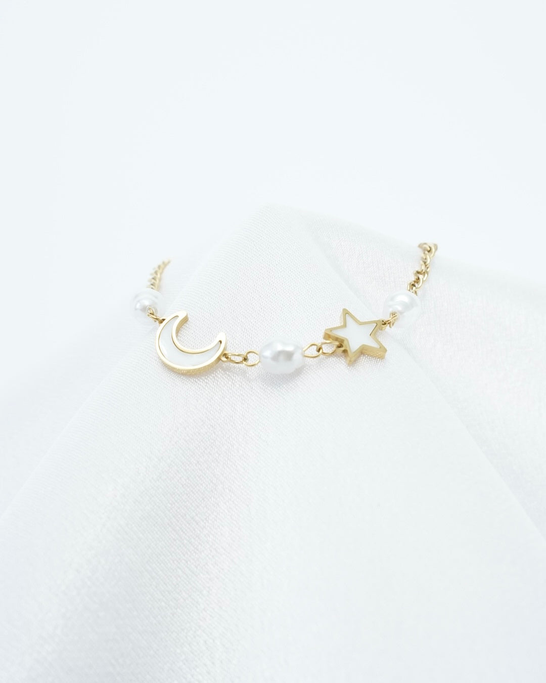 Moon & Stars Anklet