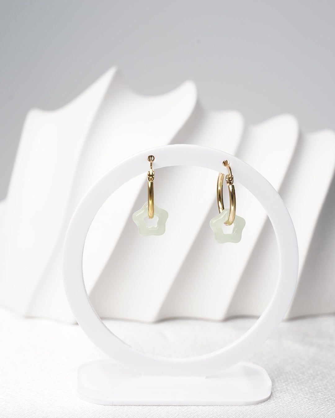 Jade Flower Necklace