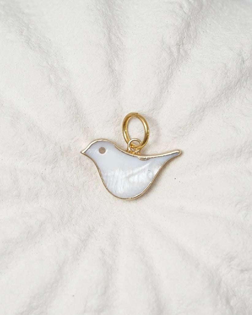 Nacar Bird Necklace