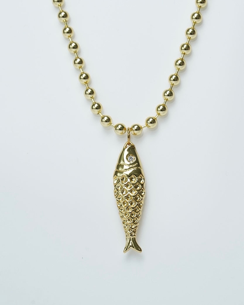 Fish Ball Necklace