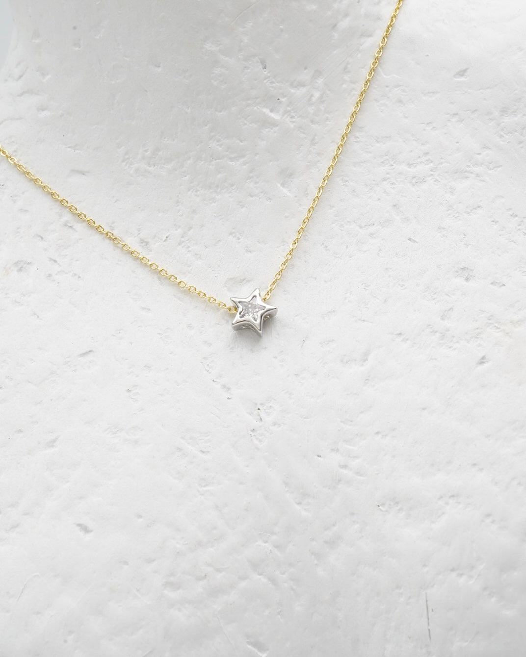 Zircon Star Necklace
