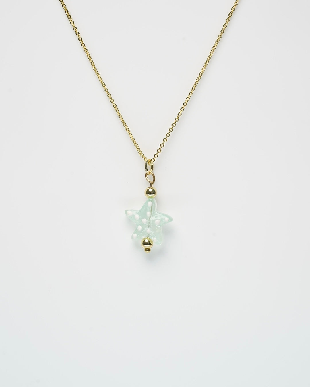 Jelly Starfish Turquoise Necklace