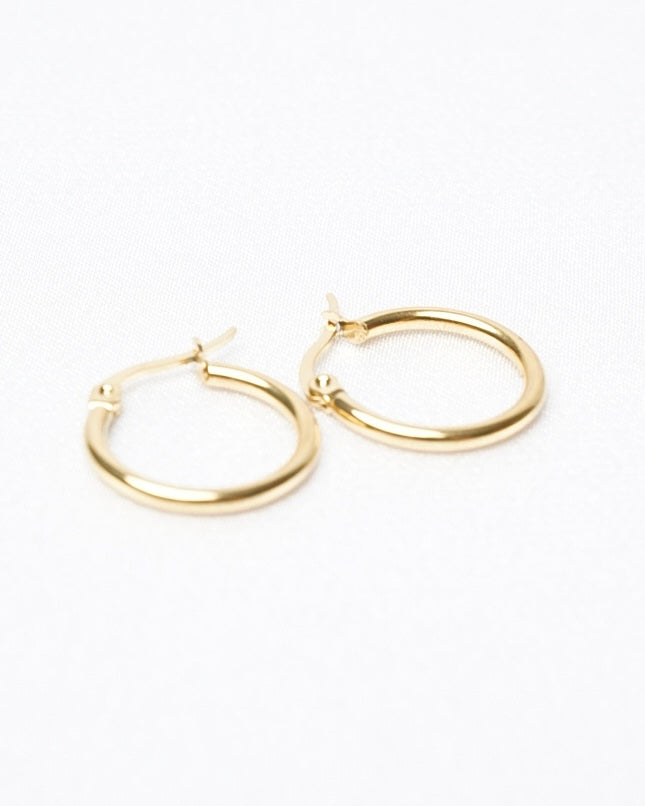 2cm Classic Hoops