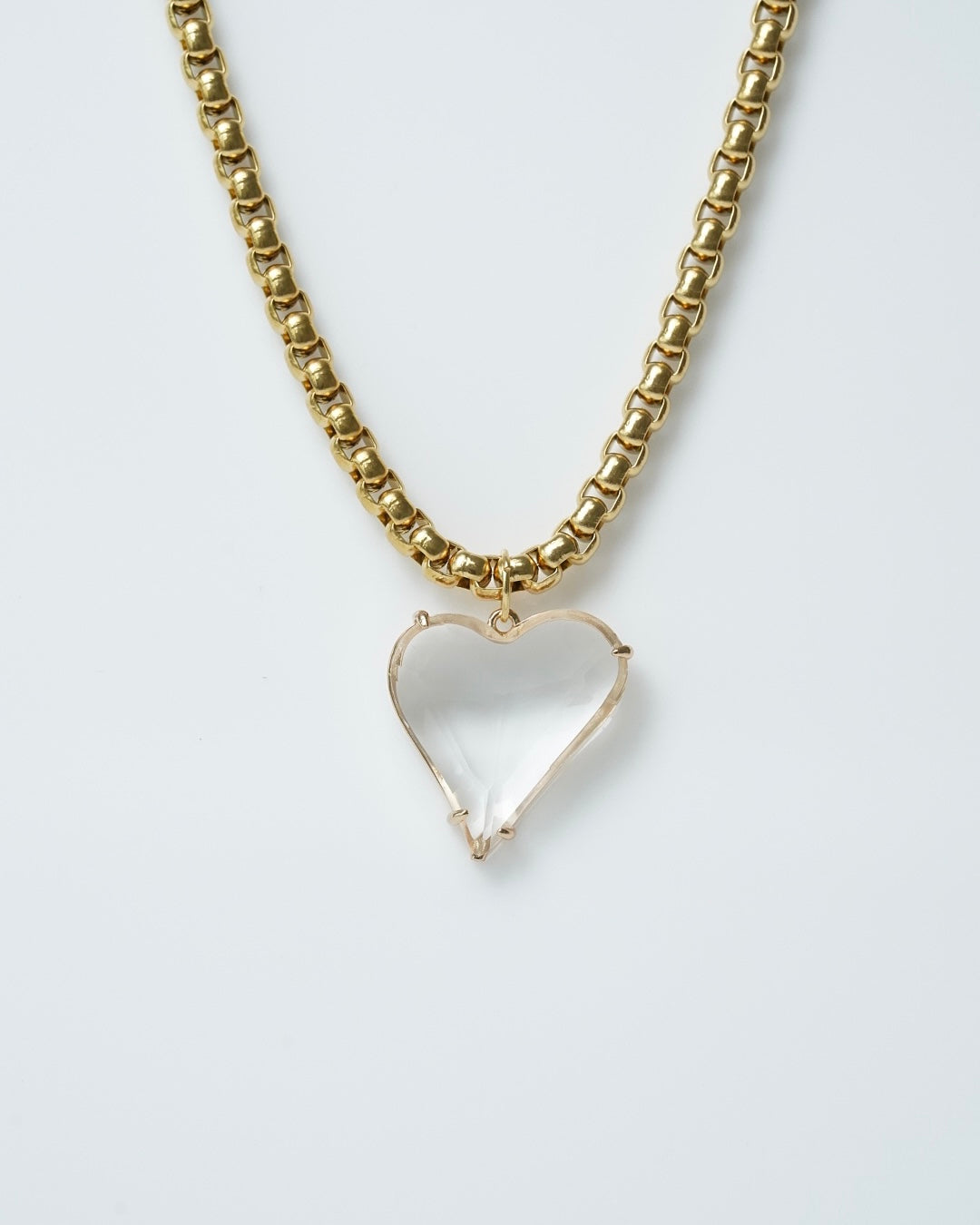Glass Heart Necklace