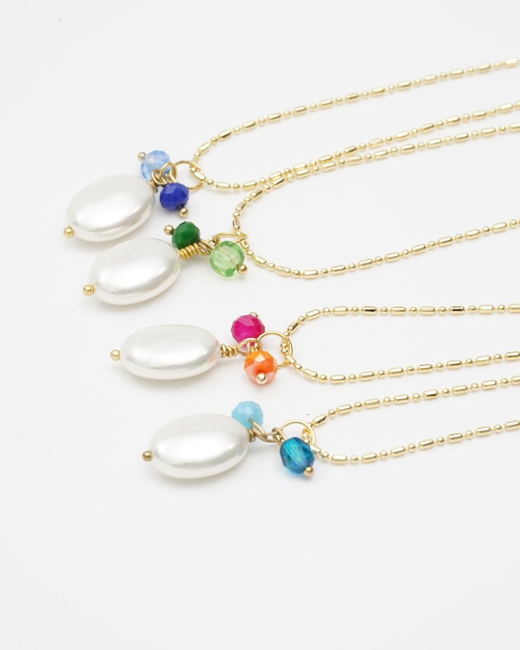 Oval Pearl Necklace