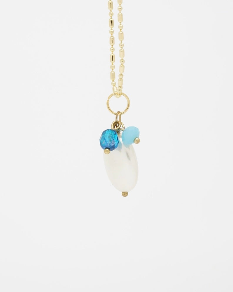 Oval Pearl Necklace