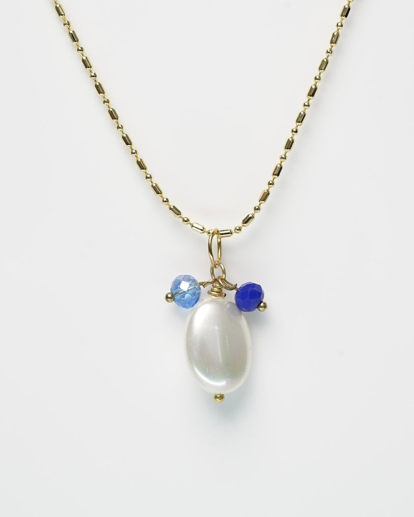 Oval Pearl Necklace