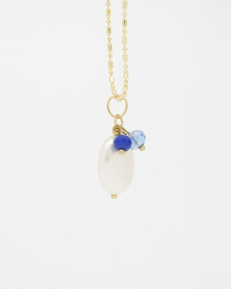 Oval Pearl Necklace
