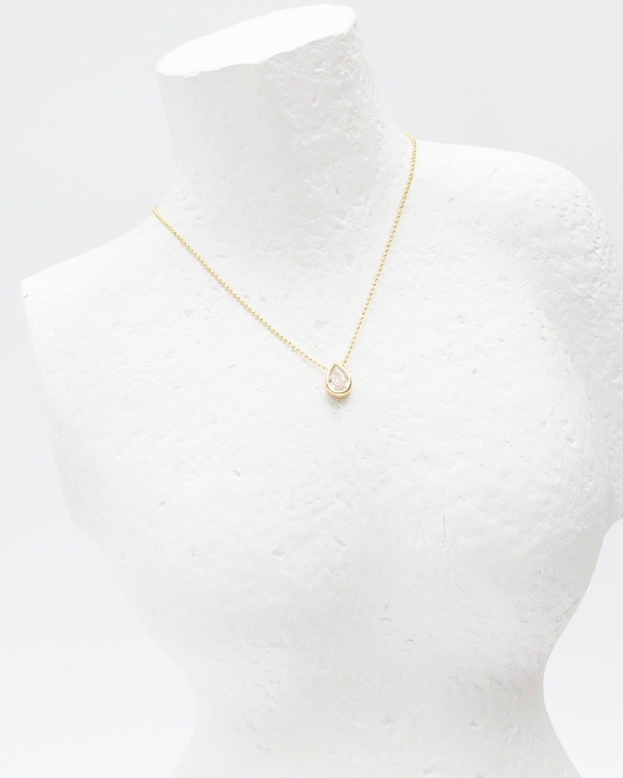 Zircon Drop Necklace