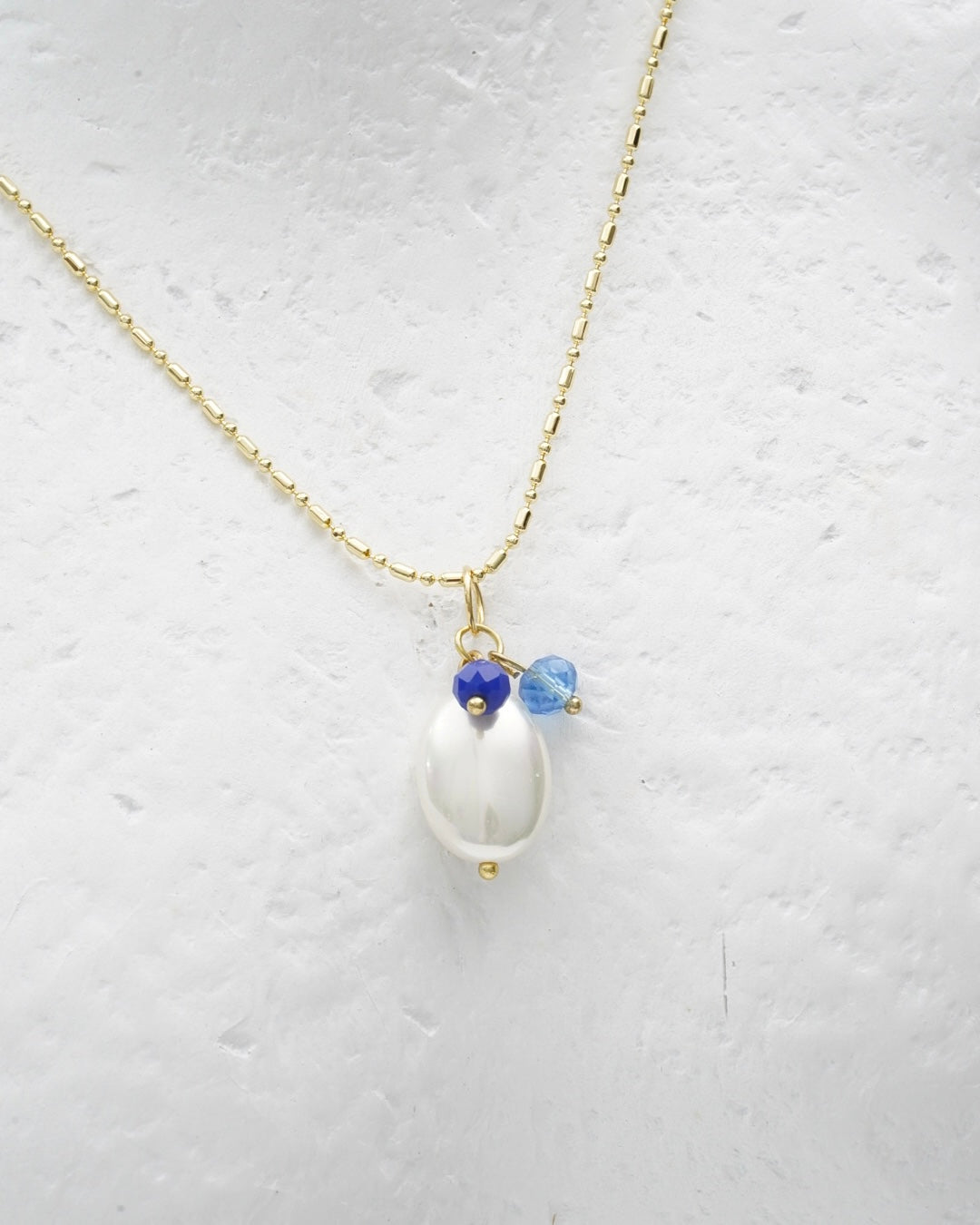 Oval Pearl Necklace