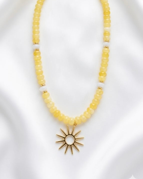 Custom Summer Sun Necklace