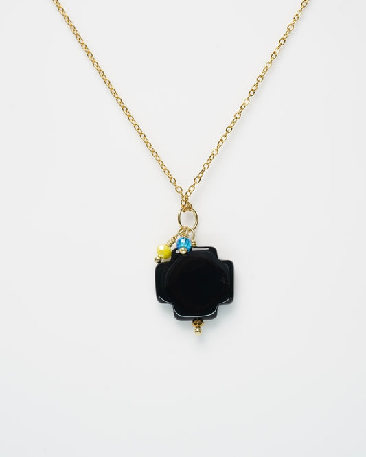 Black Cross Necklace