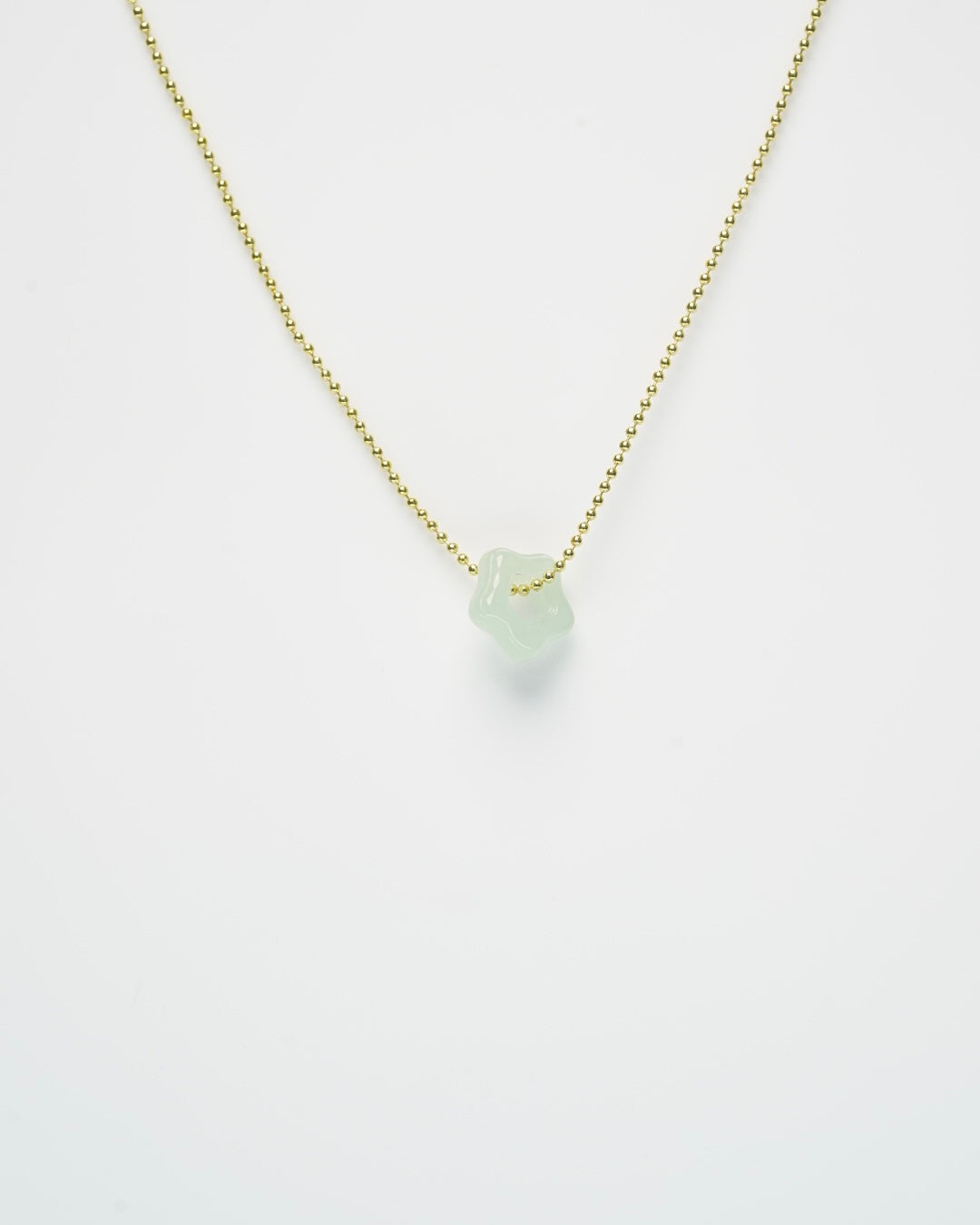 Jade Flower Necklace