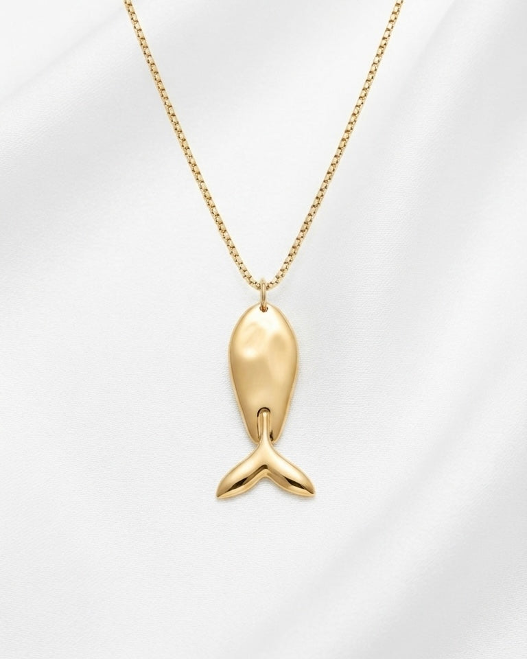 Long Fish Necklace