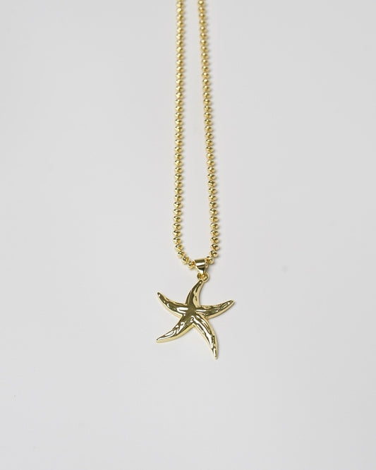Sea Star Ball Necklace (curved)