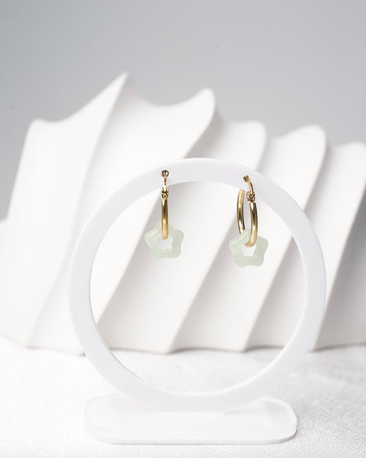 Jade Flower Necklace