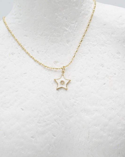 White Star Necklace