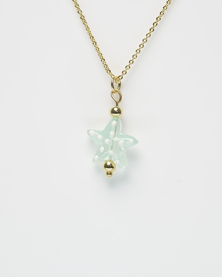Jelly Starfish Turquoise Necklace