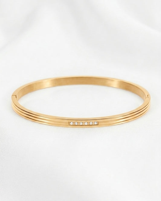 Line Thin Bangle