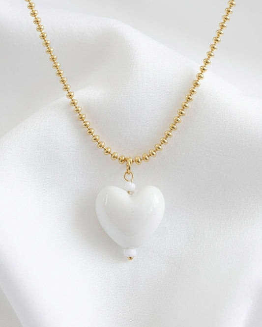 Love White Necklace