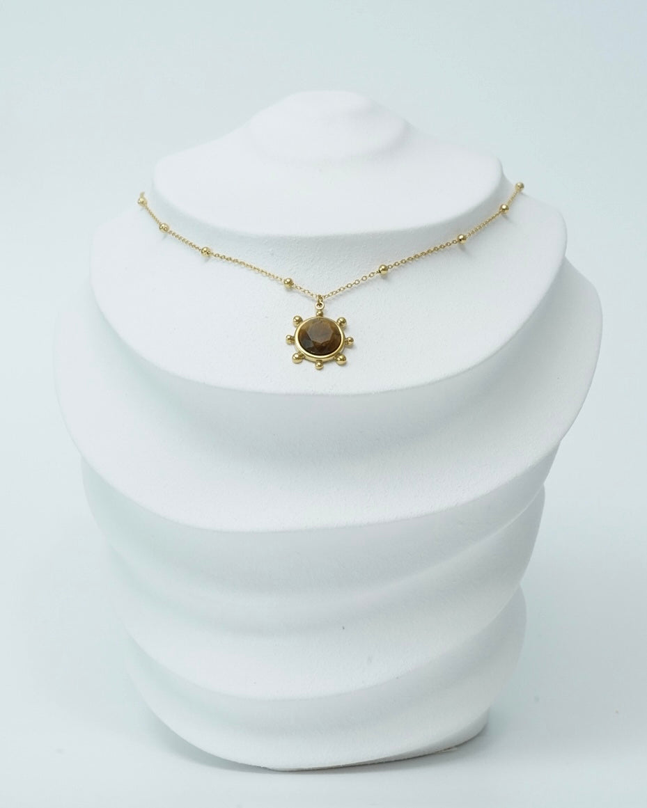 Mocha Sun Necklace