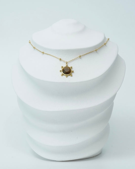 Mocha Sun Necklace