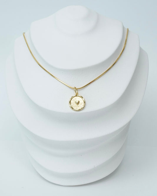 Heart Circle Necklace