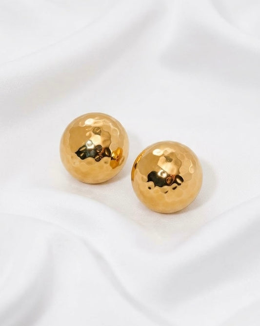Selene Round Earrings