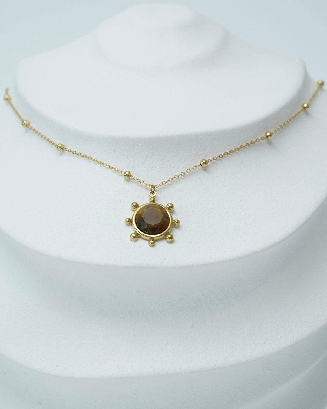 Mocha Sun Necklace