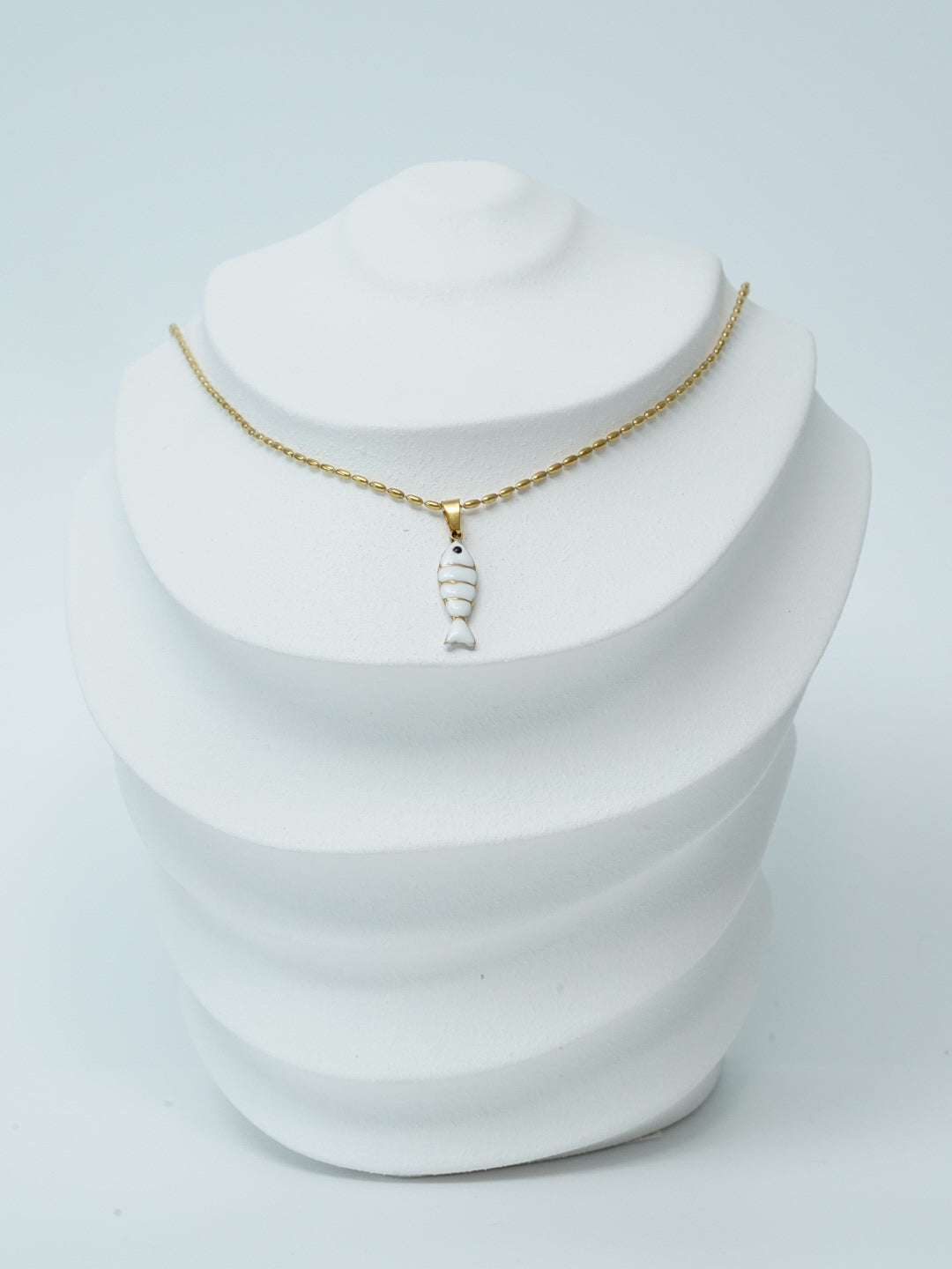 White Fish Necklace